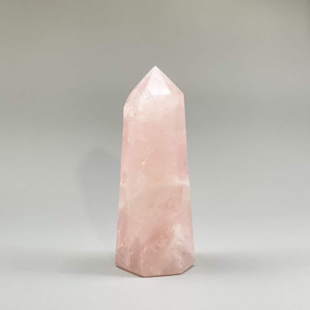 Rose Quartz Tower Point - 5 Inches High